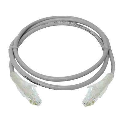Digilink Cat6 UTP 24 AWG PVC Round Patch Cord - 5M - Grey Colour (ENP 5M GRY)