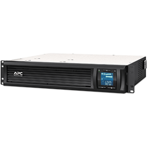 APC 1000VA Smart UPS with SmartConnect, SMC1000-2UC Rack Mount UPS Battery Backup, Sinewave, AVR, 120V, Line Interactive Uninterruptible Power Supply Black