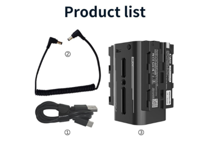 Caisi CS‑Pro Max NP‑F970 Dual‑Sided Battery