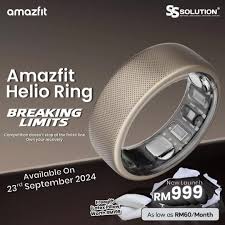 AMAZFIT HELIO RING: Smart Fitness Tracker, OLED Display