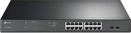 TP-Link 18-Port 10/100/1000Mbps Gigabit Easy Smart Switch with 16-Port PoE+ – TL-SG1218MPE