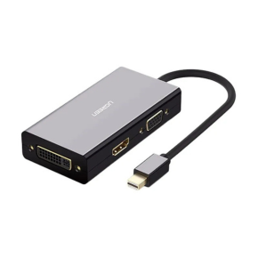 UGREEN Mini DisplayPort to HDMI/VGA/DVI Converter (Black) - MD114 (UG-20418)