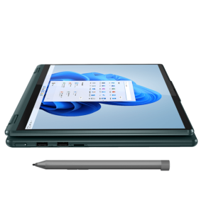  Lenovo Yoga 6 13ALC7, AMD Ryzen 7 5700U, 8GB, 512GB SSD, Windows 11 Home, 13.3″ WUXGA Touch Screen, Digital Pen, Dark Teal – 82UD0050UE