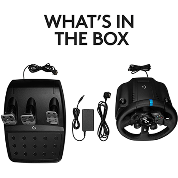Logitech G923 Racing Wheel and Pedals for Xbox One and PC
