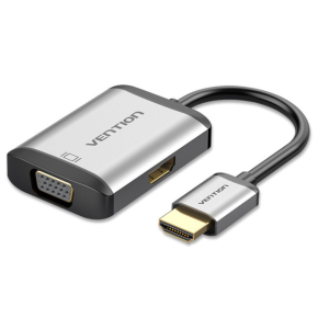 Vention HDMI TO HDMI+VGA Converter- VEN-AFVHB