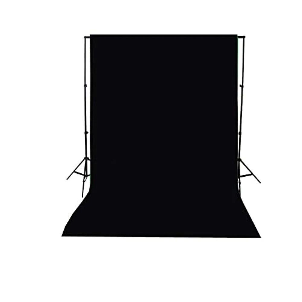 Visico Muslin Backdrop 3X6M Black