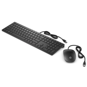 HP USB Pavilion (4CE97AA) Wired Keyboard and Mouse 400