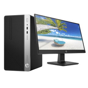 HP ProDesk 480 G4 MicroTower Intel Core i5 7th Gen 8GB RAM 1TB HDD 18.5 inch FHD monitor