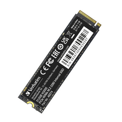 Verbatim Vi3000 512GB M.2 NVMe SSD VER-49374