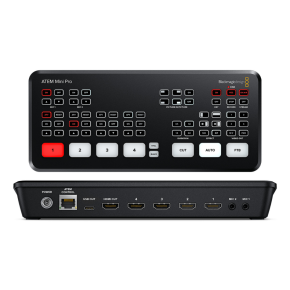Blackmagic Design ATEM Mini Pro ISO 4 channel HDMI Live Stream Switcher