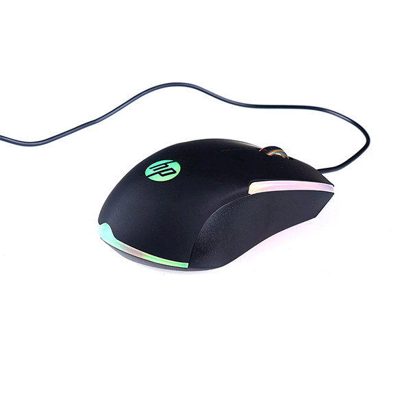HP USB Gaming Mouse M160 Black - RGB Light (7ZZ79AA)
