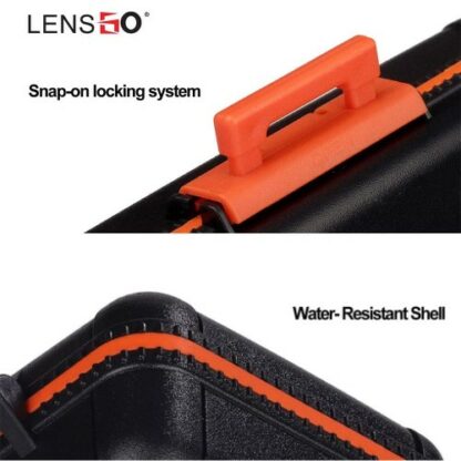 LENSGO Battery &amp Memory Card Hard Protector Case