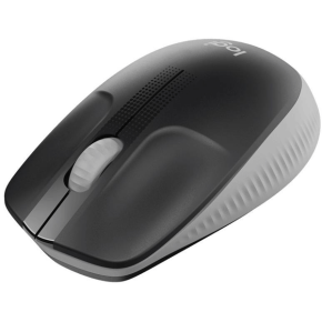 Logitech Wireless Mouse Full Size M190 - Mid Grey (910-005906)