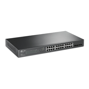 TP-LINK JetStream 28-Port Gigabit Smart PoE Switch- TL-SG2428P