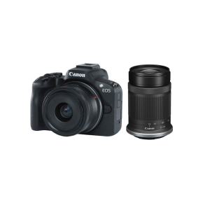 Canon EOS R50 Mirrorless Camera with 18-45mm and 55-210mm Lenses