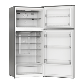 Beko BAD664 KE 490L Double Door Fridge No Frost, Inox Finish