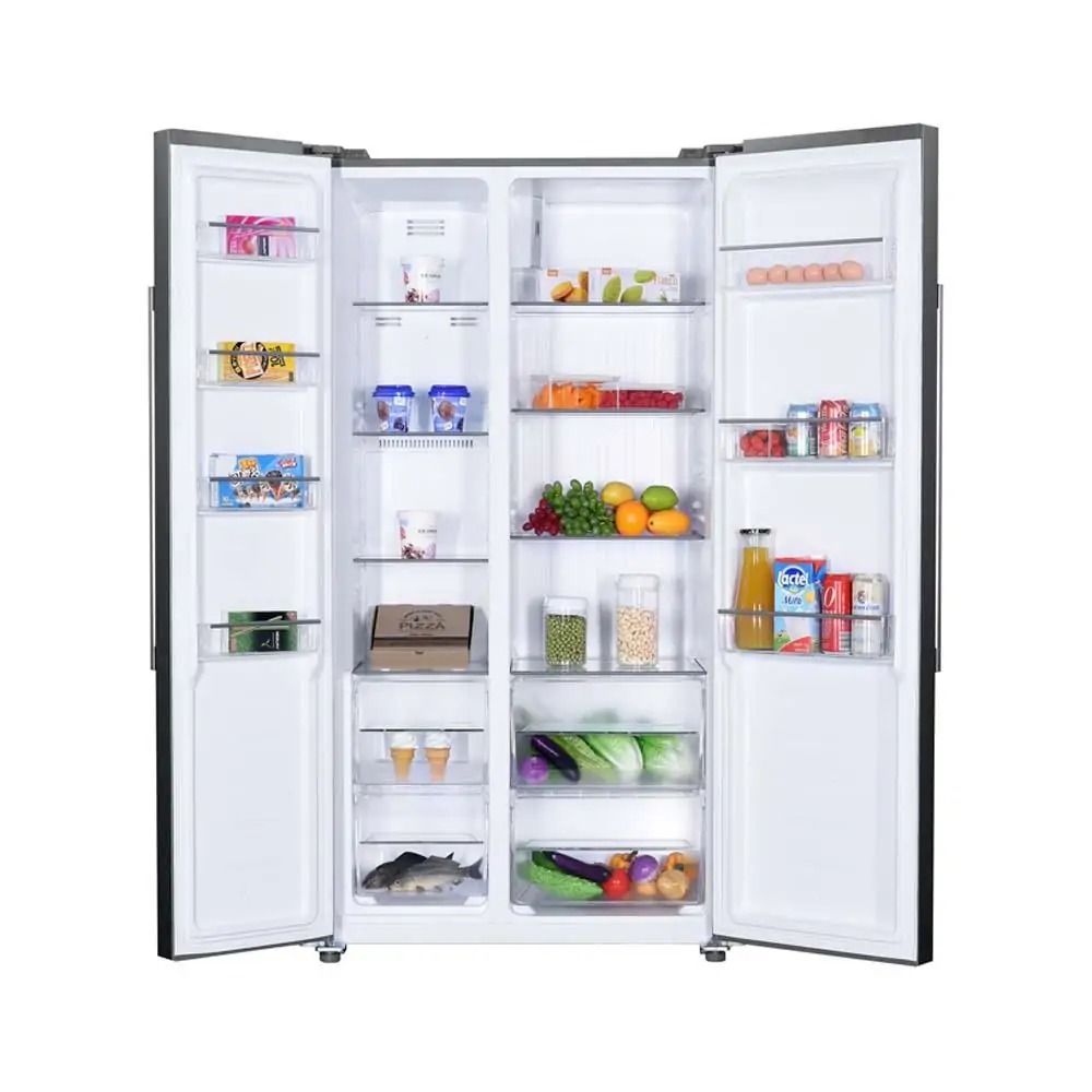 Beko BFF255 UK KE 472L Side by Side Fridge – No Frost, Inox