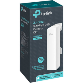 TP-Link CPE 2.4 GHz 300Mbps 12dBi Outdoor CPE – TL-CPE220