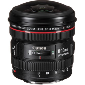 Canon EF 8-15mm f/4L Fisheye USM Lens