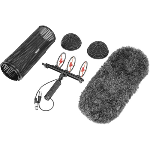 BOYA BY-WS1000 Blimp Windshield and Suspension System for Shotgun Microphones