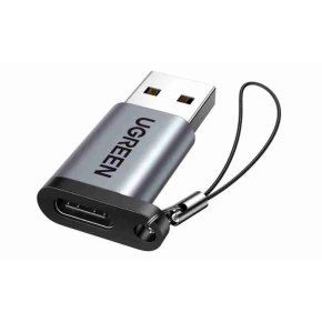 UGREEN USB-A 3.0 Male to USB-C 3.1 Female Adapter Gray - US276 (UG-50533)