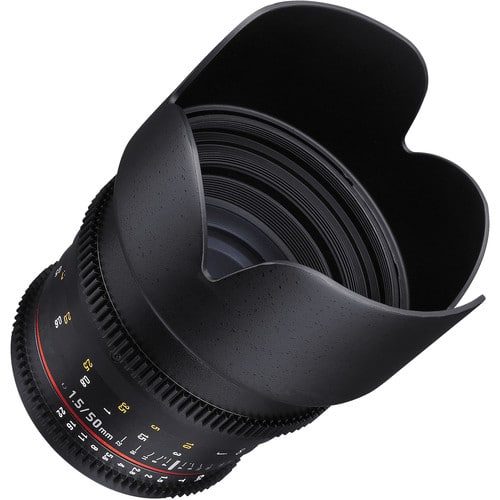 Samyang 50mm T1.5 AS UMC Cine Lens for Canon EF Mount