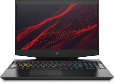 Hp Omen 15 GAMING, 15.6" (1920x1080), Intel Core i7 10750H 2.6GHz, 512 GB SSD, 16 GB RAM, NVIDIA GeForce GTX 1660Ti, Windows 10, English Keyboard - Black I 8VM73AV