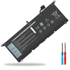 52Wh Dell xps 13 2019 P82G P82G002 battery