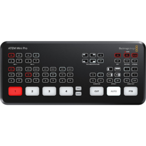 Blackmagic Design ATEM Mini Pro ISO 4 channel HDMI Live Stream Switcher