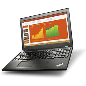 Lenovo ThinkPad T560 15.6 Inches, Intel Core i7 - 6600U 8 GB RAM 256 GB SSD, FHD (1920 x 1080) Windows 10pro
