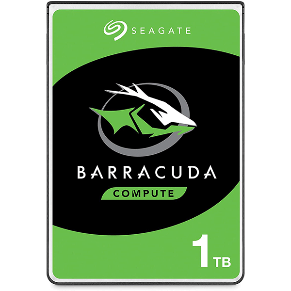 Seagate BarraCuda 1TB Internal Hard Drive HDD  2.5 Inch SATA 6 Gb/s 5400 RPM 128MB Cache for PC Laptop (ST1000LM048)