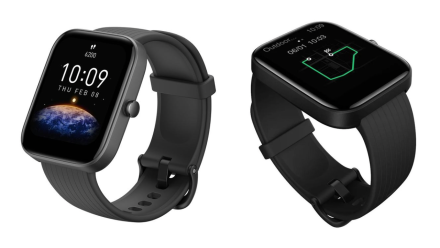 Amazfit Bip 3 Pro Smart Watch: Android & iOS - 4 Satellite Positioning Systems - 1.69"" Color Display - 14-Day Battery Life - 60+ Sports Modes - Blood Oxygen Heart Rate Monitor - Water-Resistant