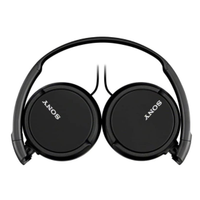 Sony MDR-ZX110AP On-Ear Headphones with Microphone (Black)