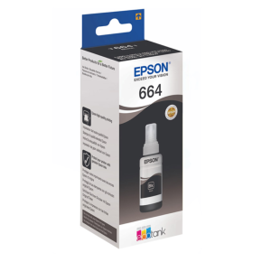 Epson T6641 Ink Black 70ml (C13T66414A)
