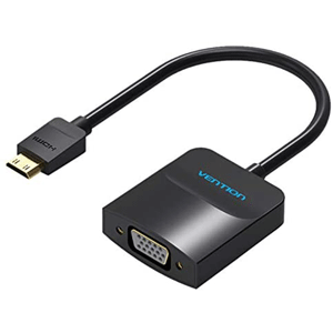 VENTION HDMI TO VGA CONVERTER WITH 3.5MM AUDIO - VEN-AIDB0