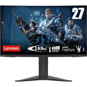 Lenovo 66a3gacbuk G27c-10 Curved Gaming Monitor, 27