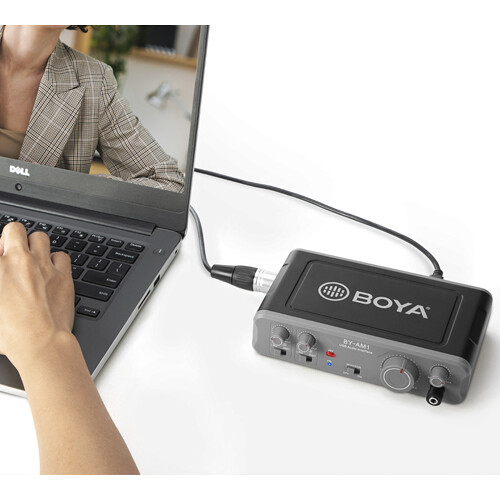 BOYA BY-AM1 Dual-Channel USB 2 Audio Mixer