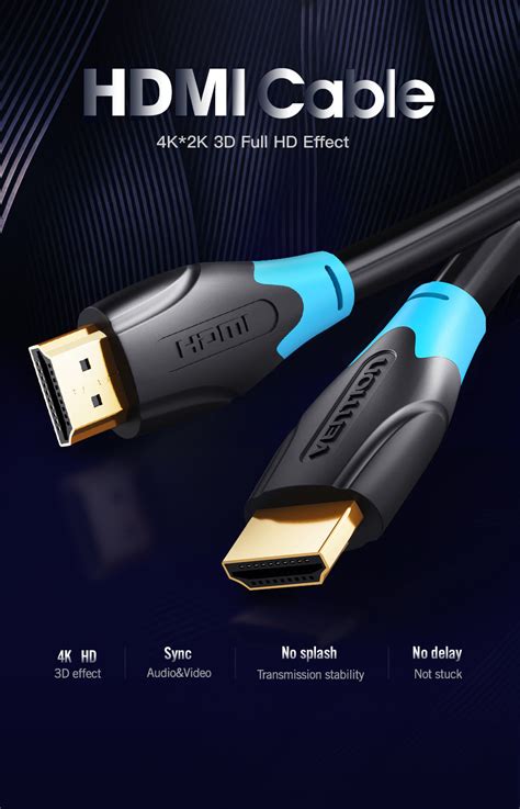 Vention HDMI Cable 15M Black