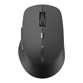 Rapoo Multi-mode Wireless Silent Optical Mouse M300 – Dark Grey – M300 Silent