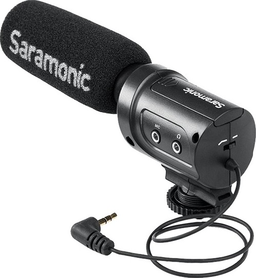 Saramonic SR-M3 On-camera shotgun microphone