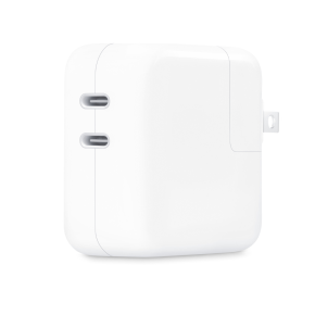 Apple 35W Dual USB-C port Compact Power Adapter