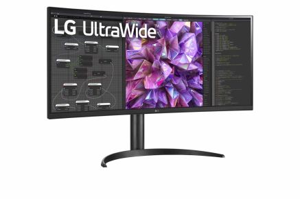 LG 34'' Curved UltraWide™ QHD Monitor(3440 x 1440) resolution-34WQ75C-B