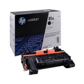 HP 81A Black Original LaserJet Toner Cartridge- CF281A