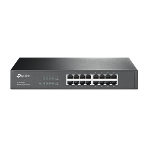 TP-Link 16-Port 10/100/1000Mbps Gigabit Desktop Rackmount Switch (TL-SG1016D)