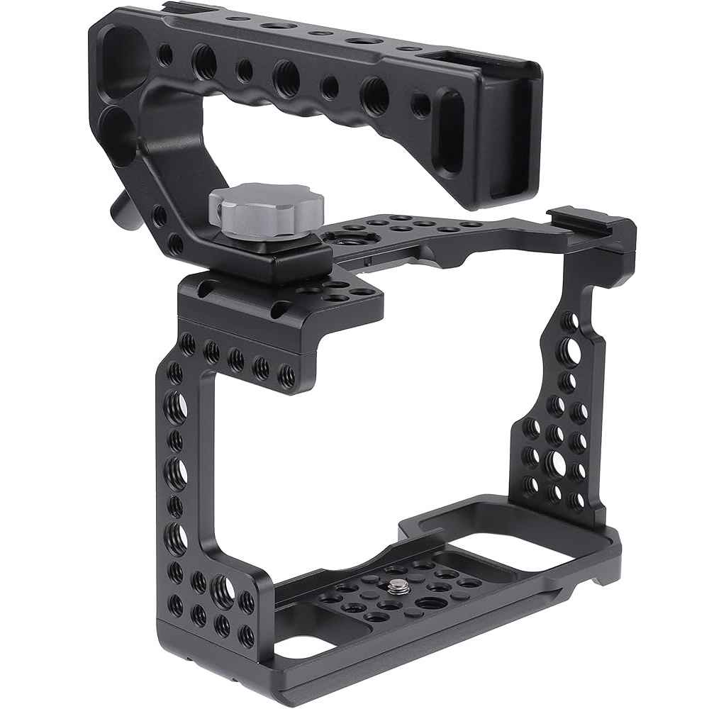 Camera Cage for Canon EOS R Camera (Top Handle Included)