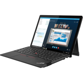 Lenovo ThinkPad X12 Detachable, Intel Core i5-1130G7, 8GB LPDDR4x 4266 (Soldered Memory), 512GB SSD M.2 2242 PCIe 3.0x4 NVMe, Windows 10 Pro, 12.3