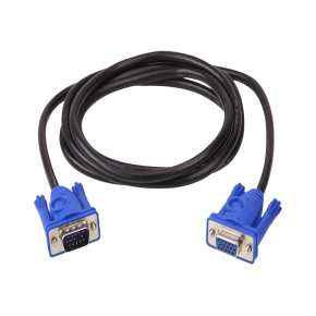 1.5m High Resolution Monitor VGA Cable Blue Head