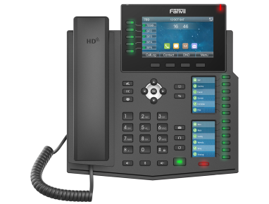 Fanvil X6U 6-Line Gigabit IP Phone – Premium VoIP Power