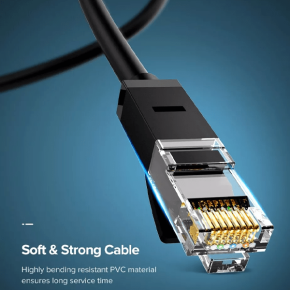 UGREEN Cat6 UTP Ethernet Cable 8m Black NW102-UG-20163