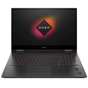 Hp Omen 15-EK0010CA Gaming laptop, Intel Core i7-10750H, 15.6'' FHD, 8GB RAM 256GB SSD + 6GB NVIDIA GeForce GTX 1660Ti, Windows 10 Home, Backlit Keyboard- 12C20UA